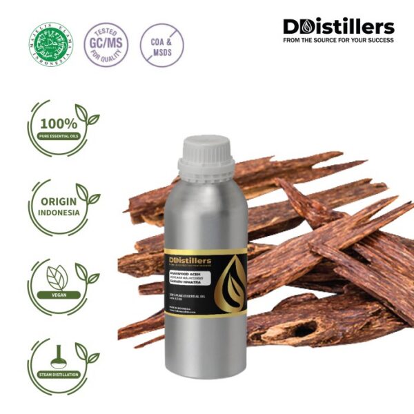 Agarwood Aceh / Gaharu Essential Oil Pure 100%, 0.5KG SS
